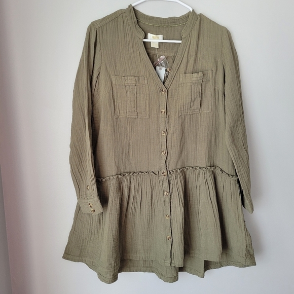 * HP* Maeve Katie Textured Utility Tunic - Picture 5 of 8